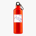 Металлическая бутылка 700 мл UV-DTF