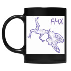 Кружка цветная UV-DTF