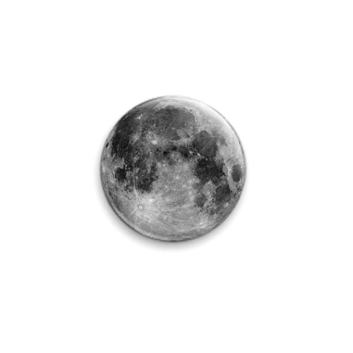 Значок 25мм The Moon