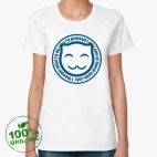 Женская футболка органик