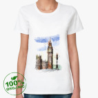 Женская футболка органик