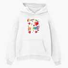 Толстовка худи оверсайз