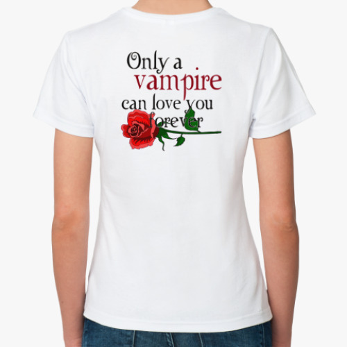 Классическая футболка двухсторонняя футболка