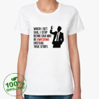 Женская футболка органик