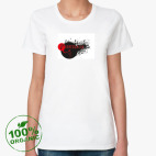 Женская футболка органик