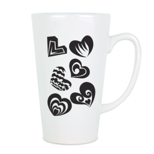 Чашка Латте сердце