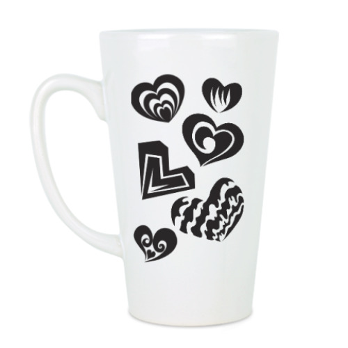 Чашка Латте сердце