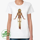 Женская футболка органик