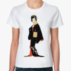 Женская футболка, белая