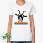 Женская футболка органик