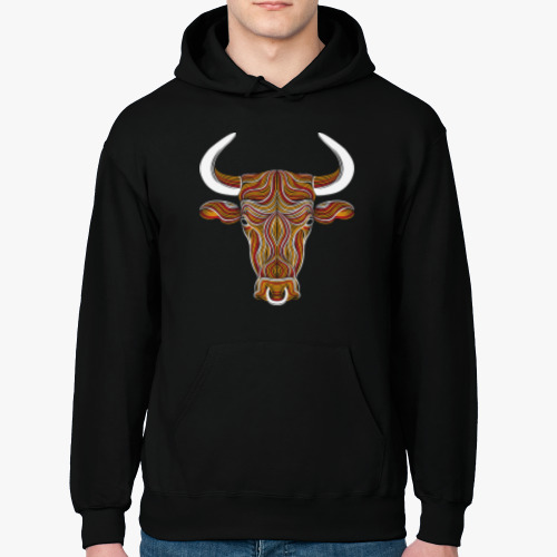 Толстовка худи Бык Bull
