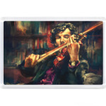 Шерлок играет на скрипке