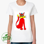 Женская футболка органик