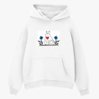 Толстовка худи оверсайз