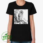 Женская футболка органик