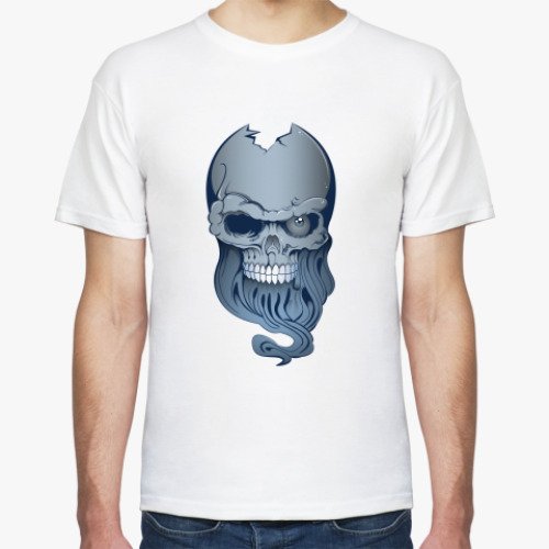 Футболка с принтом SKELETON