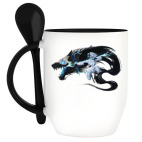 Кружка с ложкой