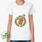 Женская футболка органик