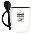 Кружка с ложкой