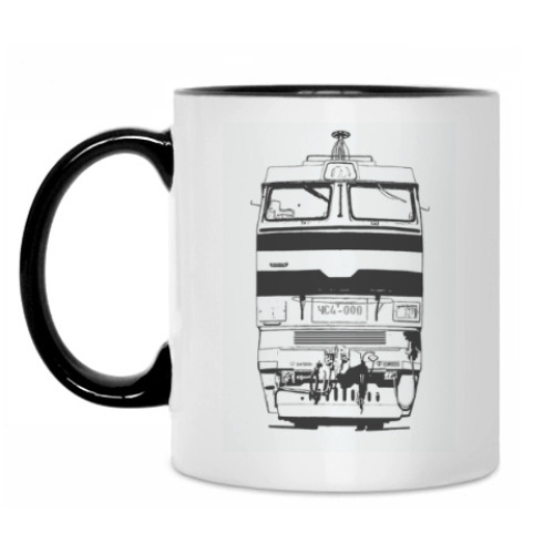 Кружка электровоз Теремок