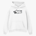 Толстовка худи оверсайз