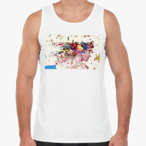 Майка с принтом  Eva