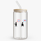 Банка с бамбуковой крышкой