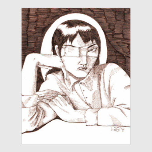 Постер с принтом Одноглазая