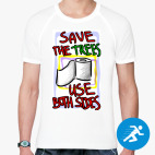 Мужская спортивная футболка