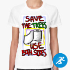 Женская спортивная футболка