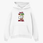 Толстовка худи оверсайз