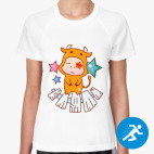 Женская спортивная футболка