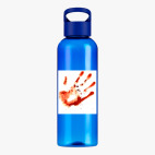 Прозрачная спортивная бутылка