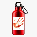 Металлическая бутылка 400 мл UV-DTF