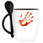 Кружка с ложкой