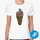 Женская спортивная футболка