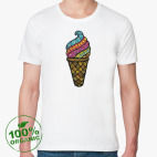 Мужская футболка органик