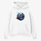 Толстовка худи оверсайз