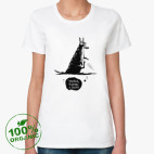 Женская футболка органик