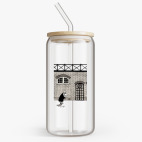 Банка с бамбуковой крышкой