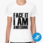 Женская спортивная футболка