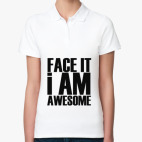 Женская рубашка поло