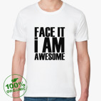 Мужская футболка органик