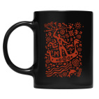 Кружка цветная UV-DTF