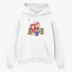 Толстовка худи оверсайз