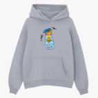 Толстовка худи оверсайз