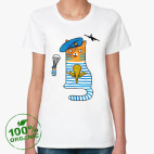 Женская футболка органик