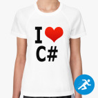 Женская спортивная футболка