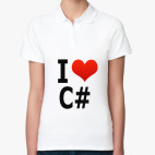 Женская рубашка поло