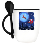 Кружка с ложкой